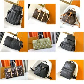 Louis Vuitton  LV backpack travel bag-4718  