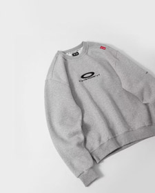 Oakley embroidered crewneck fleece sweatshirt-5882  