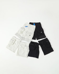 Adidas Originals x GALI New Detachable Multi-Pocket Zippered Cargo Pants-6434  